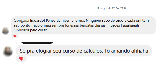 Depoimento de aluno CCD no Instagram